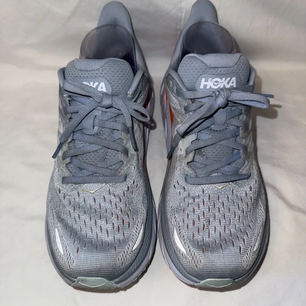 Hoka One One Clifton 8 Running Shoes Blue Fog 1119394-BFPA Women's Size US 9.5 B